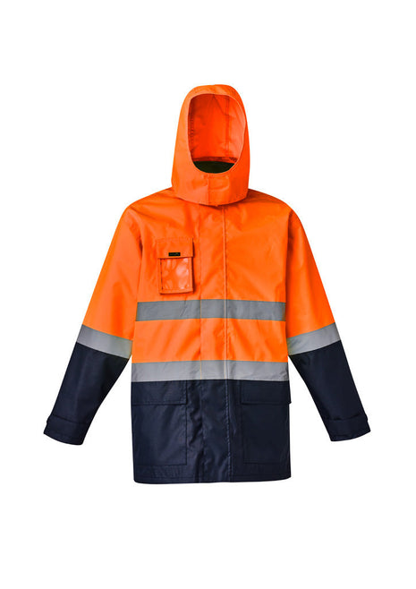 Mens Hi Vis Basic 4 in 1 Waterproof Jacket (BZ-ZJ220)