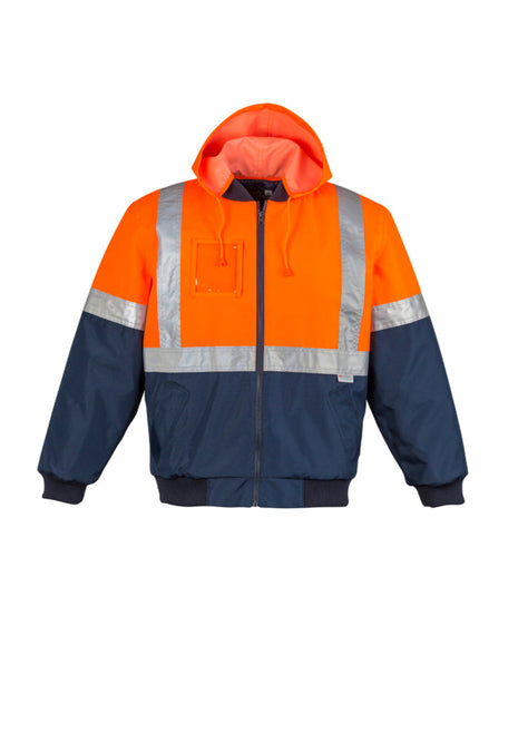 Mens HI Vis Quilted Flying Jacket (BZ-ZJ351)