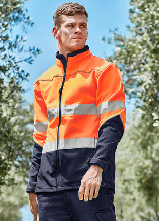 Unisex Hi Vis Soft Shell Jacket (BZ-ZJ353)