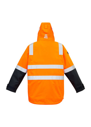 Mens Hi Vis 4 in 1 Waterproof Jacket (BZ-ZJ532)