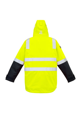 Mens Hi Vis 4 in 1 Waterproof Jacket (BZ-ZJ532)