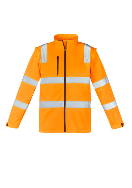 Unisex Hi Vis Vic Rail 2 in 1 Softshell Jacket (BZ-ZJ780)