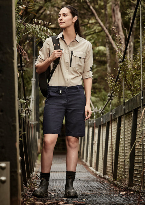 Womens Rugged Cooling Vented Short (BZ-ZS704)