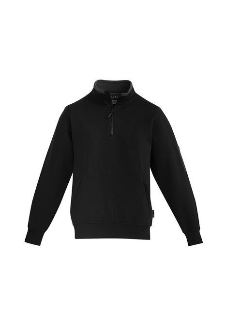 Mens 1/4 Zip Brushed Fleece (BZ-ZT366)