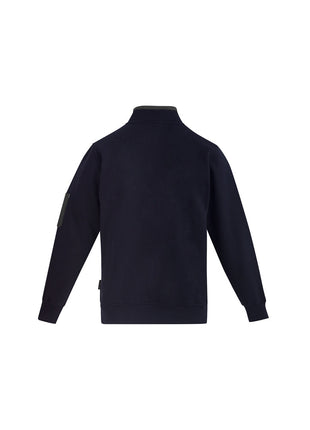Mens 1/4 Zip Brushed Fleece (BZ-ZT366)