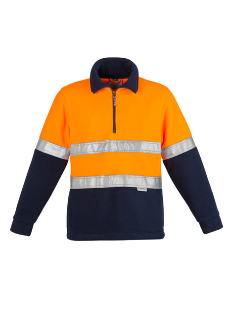 Hi Vis Polar Fleece Jumper - Hoop Taped (BZ-ZT461)