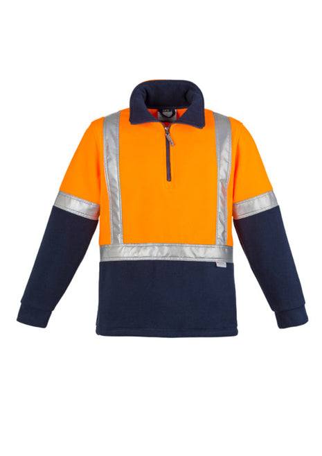 HI VIS Polar FLEECE JUMPER - SHOULDER TAPED (BZ-ZT462)