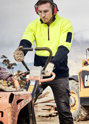Unisex Hi Vis Half Zip Pullover (BZ-ZT476)