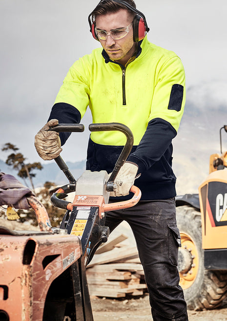 Unisex Hi Vis Half Zip Pullover (BZ-ZT476)
