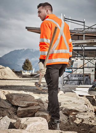 Unisex Hi Vis X Back Rail Jumper (BZ-ZT660)