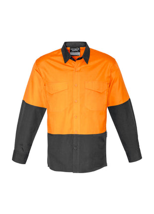 Mens Rugged Cooling Hi Vis Spliced Shirt (BZ-ZW128)