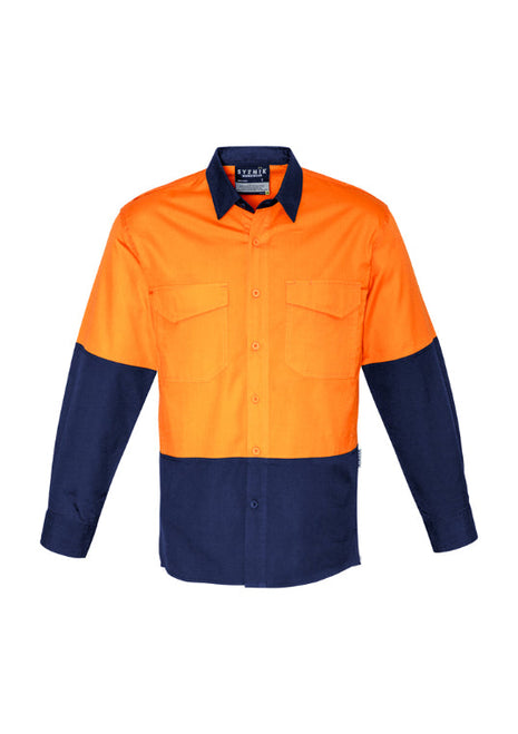 Mens Rugged Cooling Hi Vis Spliced Shirt (BZ-ZW128)