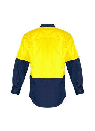Mens Rugged Cooling Hi Vis Spliced Shirt (BZ-ZW128)