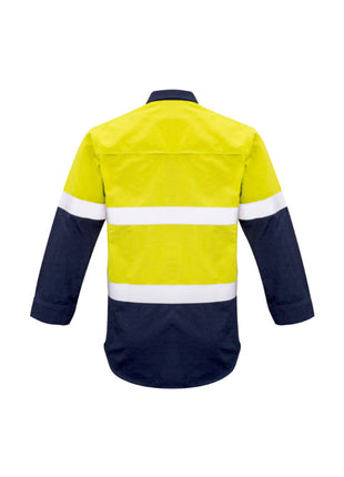 Mens FR Hooped Taped Spliced Shirt (BZ-ZW132)