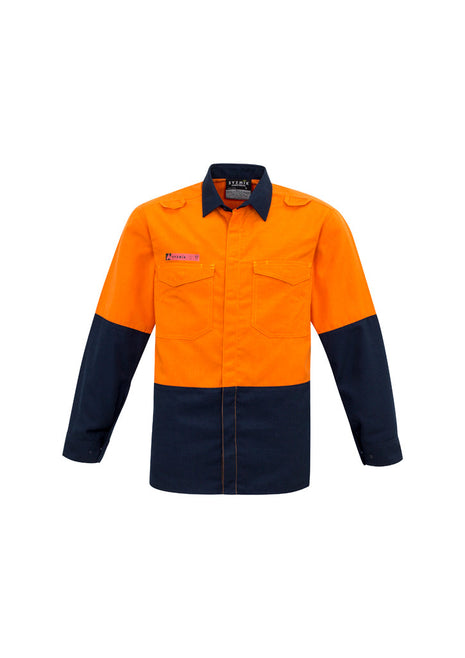Mens Hi Vis Spliced Shirt (BZ-ZW138)
