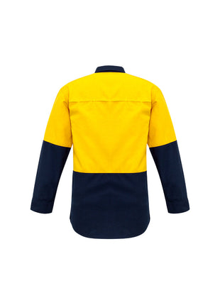 Mens Hi Vis Spliced Shirt (BZ-ZW138)