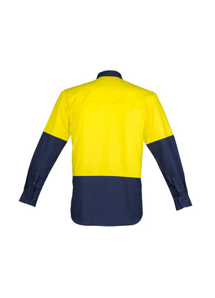 Mens Hi Vis Closed Front L/S Shirt (BZ-ZW560)