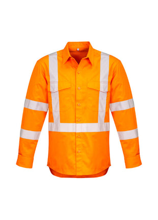 Mens Hi Vis X Back Taped Shirt (BZ-ZW690)