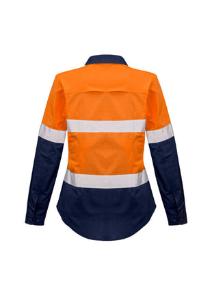 Womens Rugged Cooling Taped Hi Vis Spliced Shirt (BZ-ZW720)