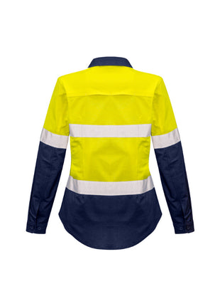 Womens Rugged Cooling Taped Hi Vis Spliced Shirt (BZ-ZW720)