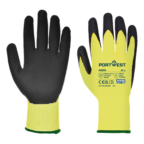 Cut D13 PU Hi - Vis Glove (PW-A625)