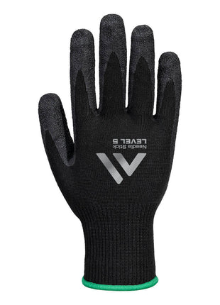 Needle Resistant F10 Latex Crinkle Glove (PW-A793)