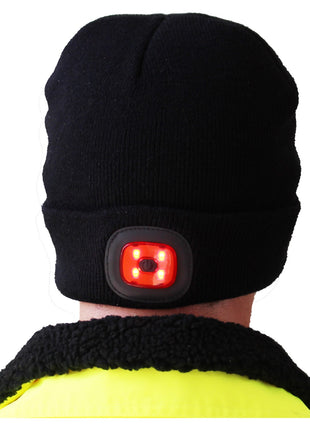 Rechargeable Twin LED Beanie (PW-B028)