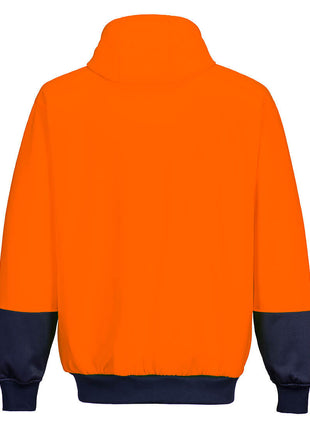 Hi-Vis Contrast Zipped Class D Hoodie (PW-B327)