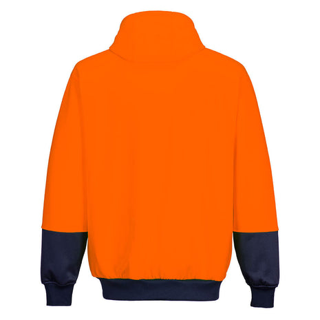 Hi-Vis Contrast Zipped Class D Hoodie (PW-B327)