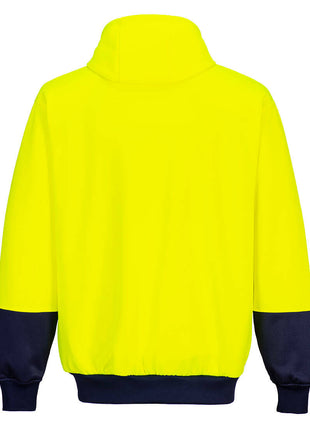 Hi-Vis Contrast Zipped Class D Hoodie (PW-B327)
