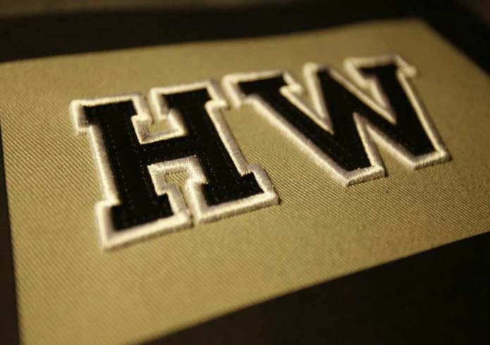 Headwear Embroidery Patch - 1 Position