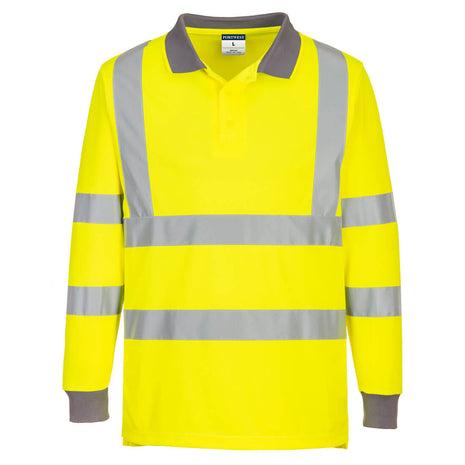 Eco Hi-Vis Polo Shirt Long Sleeve (6 Pack) (PW-EC11)