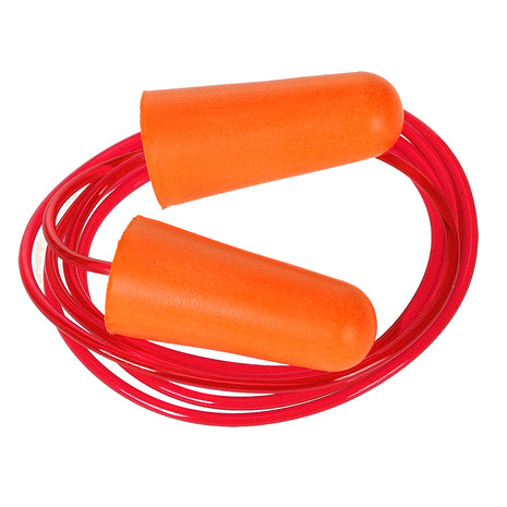Corded PU Foam Ear Plugs (200 pairs) (PW-EP08)