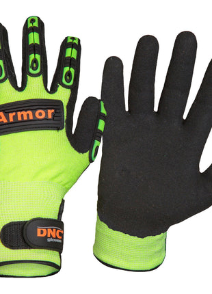 ARMOR Hi-Vis Cut 5 Impact Gloves (DN-GC16)