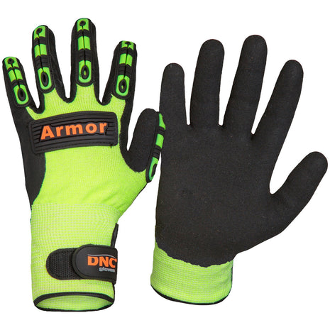 ARMOR Hi-Vis Cut 5 Impact Gloves (DN-GC16)