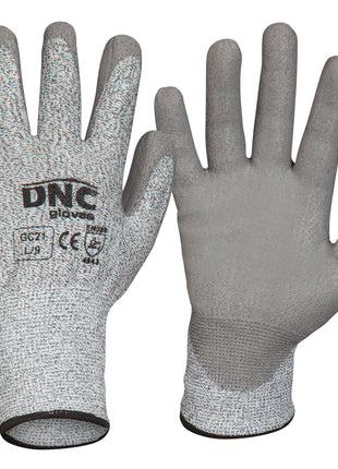 Cut5-PU Cut-Resistant Coated Gloves (DN-GC21)