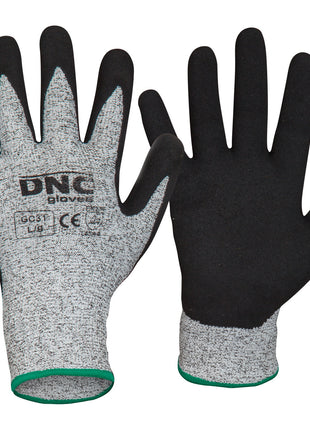 Cut5 Nitrile Sandy-Finish Gloves (DN-GC31)