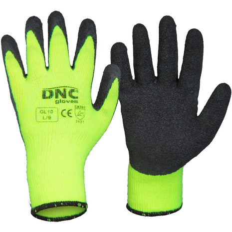 Latex Warmer Thermal Latex-Coated Gloves (DN-GL10)