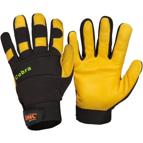 COBRA Deer Grain Leather Mechanical Gloves (DN-GM51)