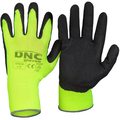 Nitrile Sandy-Finish Grip Gloves (DN-GN08)