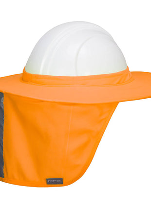 Hi-Vis Hard Hat Brim with Neck Shade (PW-HA21)