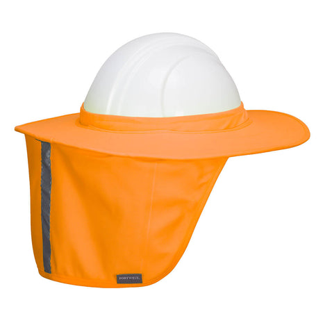 Hi-Vis Hard Hat Brim with Neck Shade (PW-HA21)