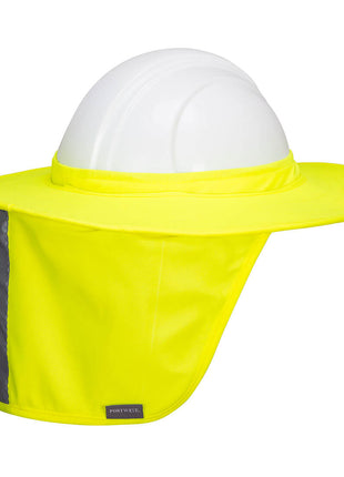Hi-Vis Hard Hat Brim with Neck Shade (PW-HA21)