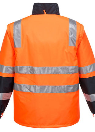Huski Venture Hi-Vis 4-in-1 Contrast Jacket (PW-K8106)