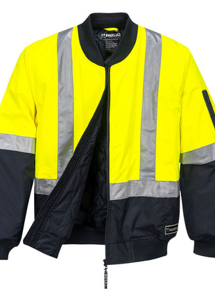 Huski Hi-Vis Winter Bomber Jacket (PW-K8131)
