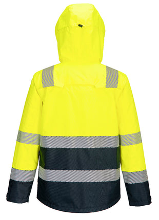 Huski Hi-Vis Contrast Rain Jacket (PW-K8201)