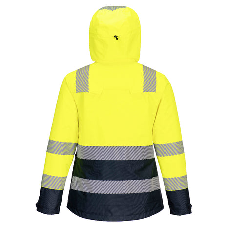 Huski Hi-Vis Women's Contrast Rain Jacket (PW-K8202)