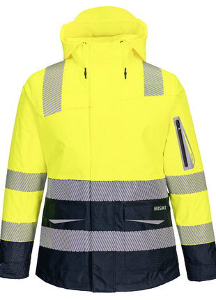 Huski Hi-Vis Women's Contrast Rain Jacket (PW-K8202)
