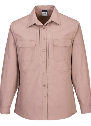 Women's Utility Stretch Long Sleeve Shirt (PW-LS501)