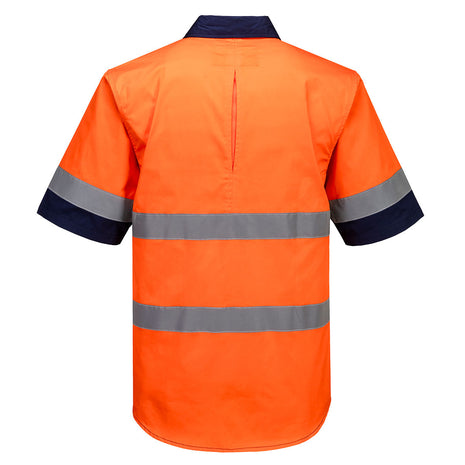 Industrial Hi-Vis Lightweight Contrast Shirt Short Sleeve (PW-MA402)